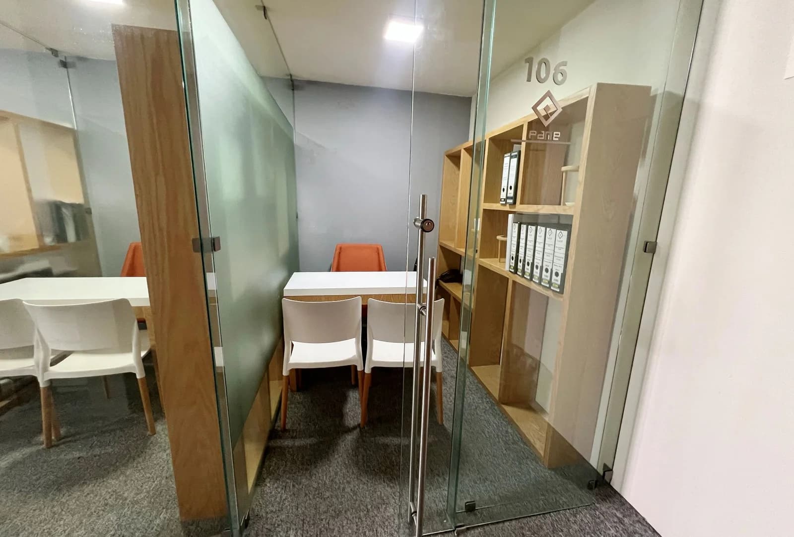 Cubículo privado por hora
