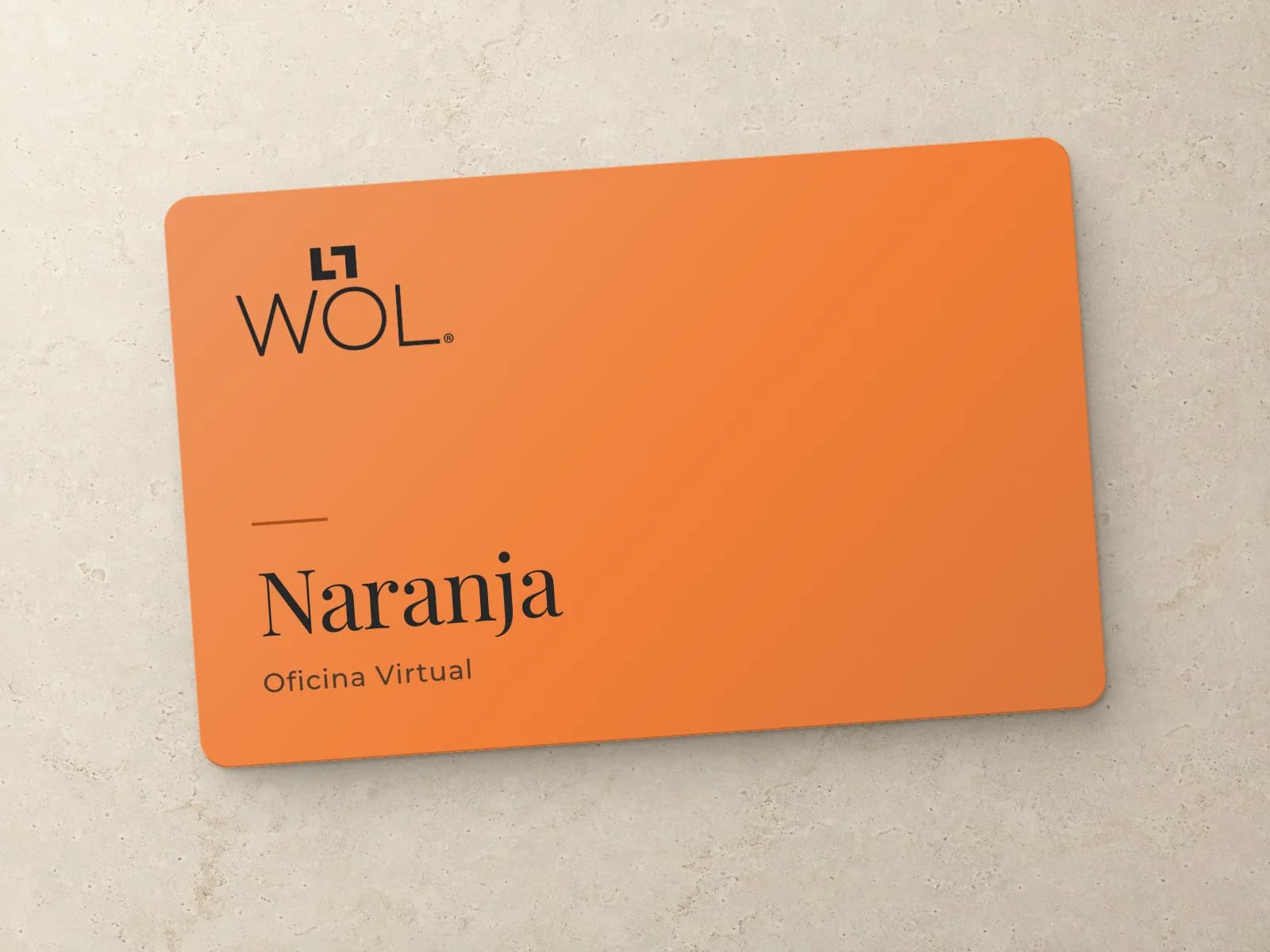 Oficina Virtual · Naranja